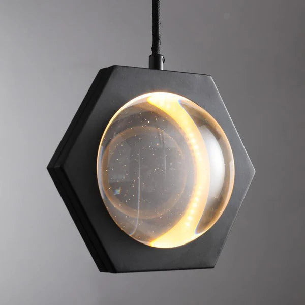Celestra Crystal Ball Pendant Light, Dining Room Pendant Light