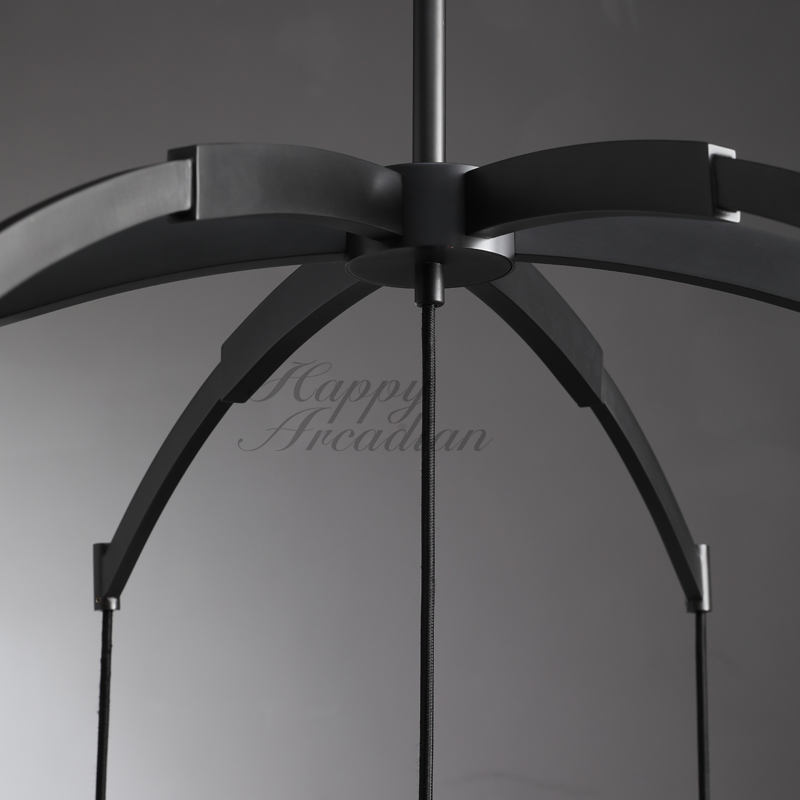 Hemis Modern Glass Round Chandelier 36''48''60‘’