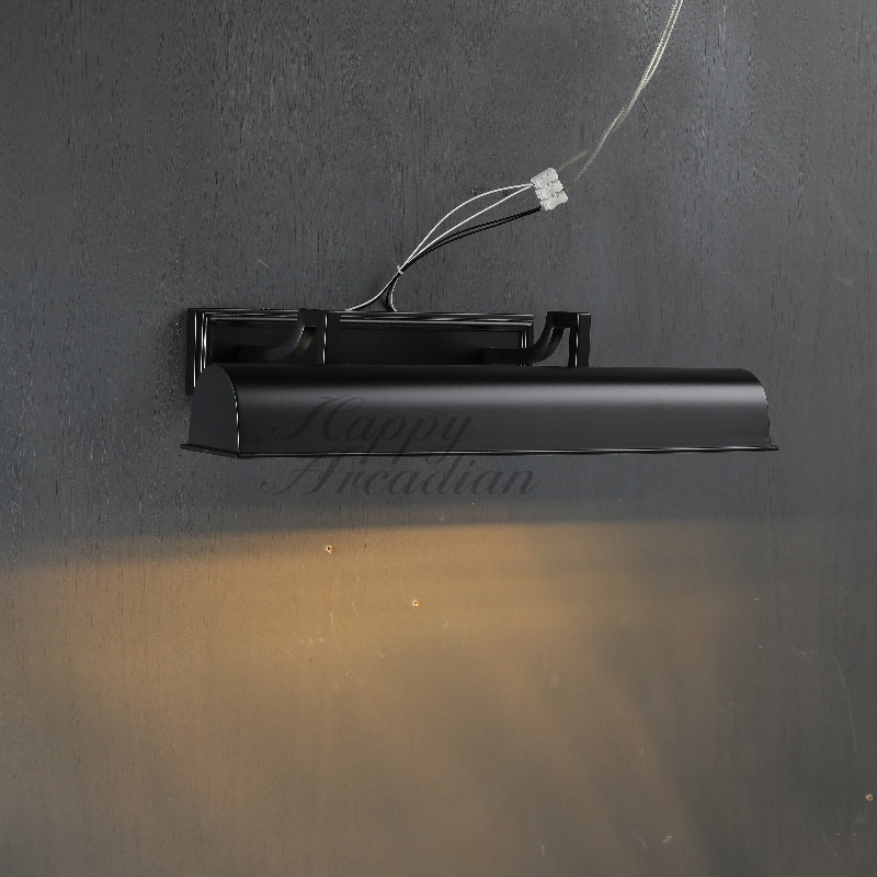 Ronan Metal Linear Outdoor Wall Sconce, Metal Industrial Wall Lamps