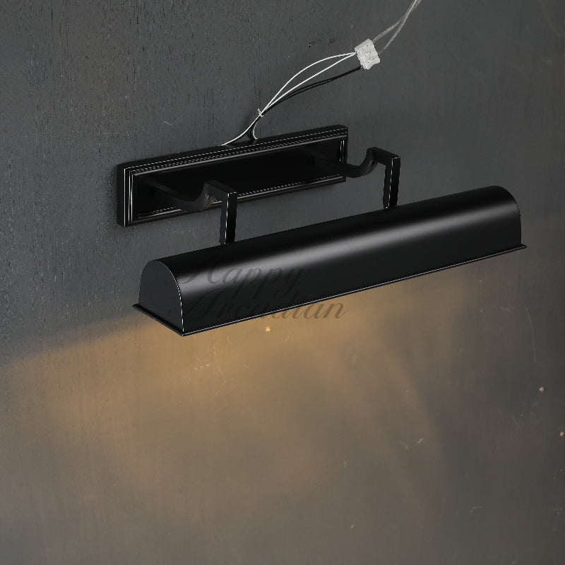 Ronan Metal Linear Outdoor Wall Sconce, Metal Industrial Wall Lamps