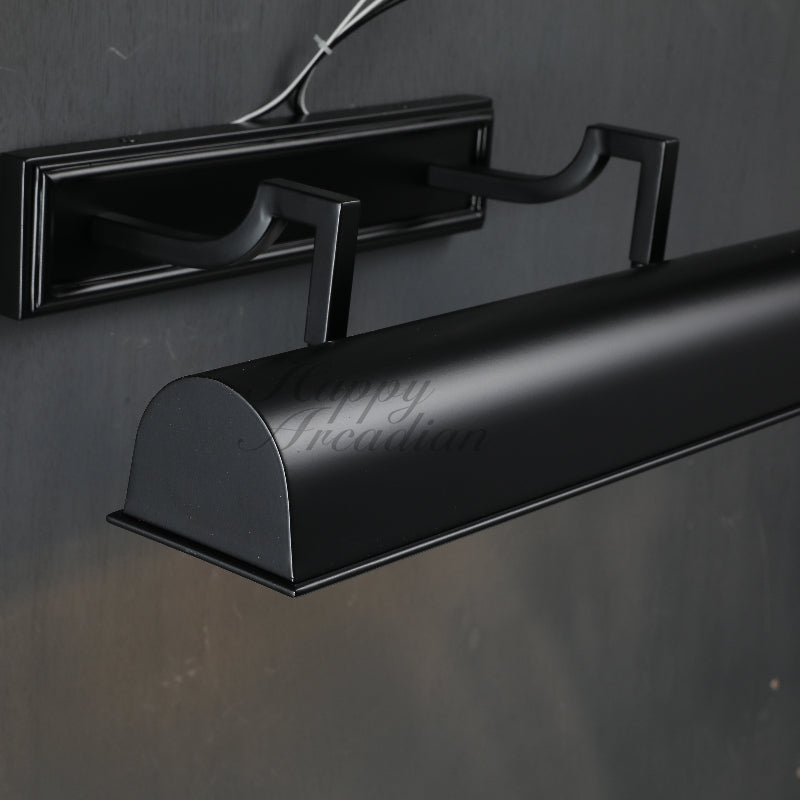 Ronan Metal Linear Outdoor Wall Sconce, Metal Industrial Wall Lamps