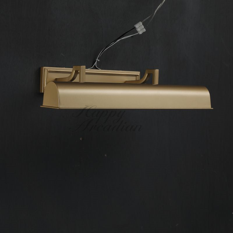 Ronan Metal Linear Outdoor Wall Sconce, Metal Industrial Wall Lamps