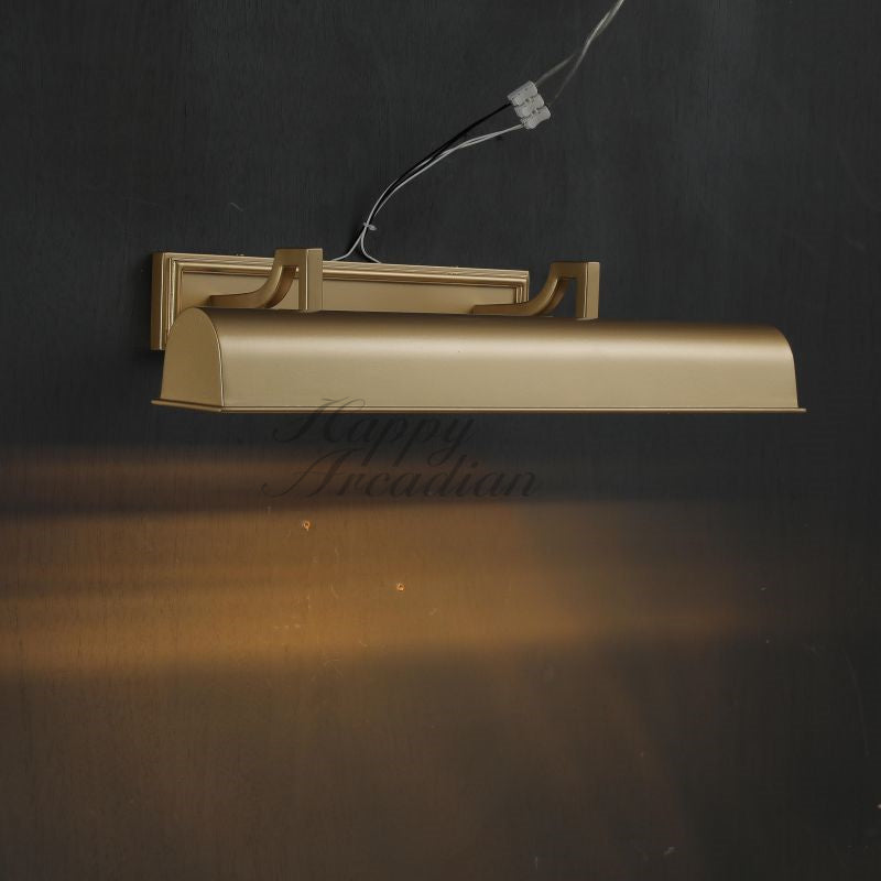 Ronan Metal Linear Outdoor Wall Sconce, Metal Industrial Wall Lamps