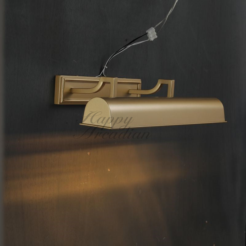 Ronan Metal Linear Outdoor Wall Sconce, Metal Industrial Wall Lamps