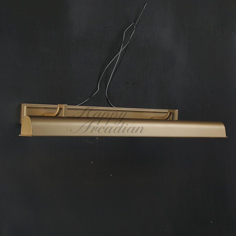 Ronan Metal Linear Outdoor Wall Sconce, Metal Industrial Wall Lamps