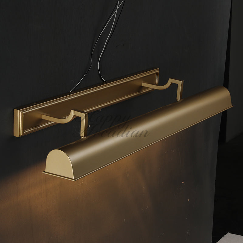 Ronan Metal Linear Outdoor Wall Sconce, Metal Industrial Wall Lamps