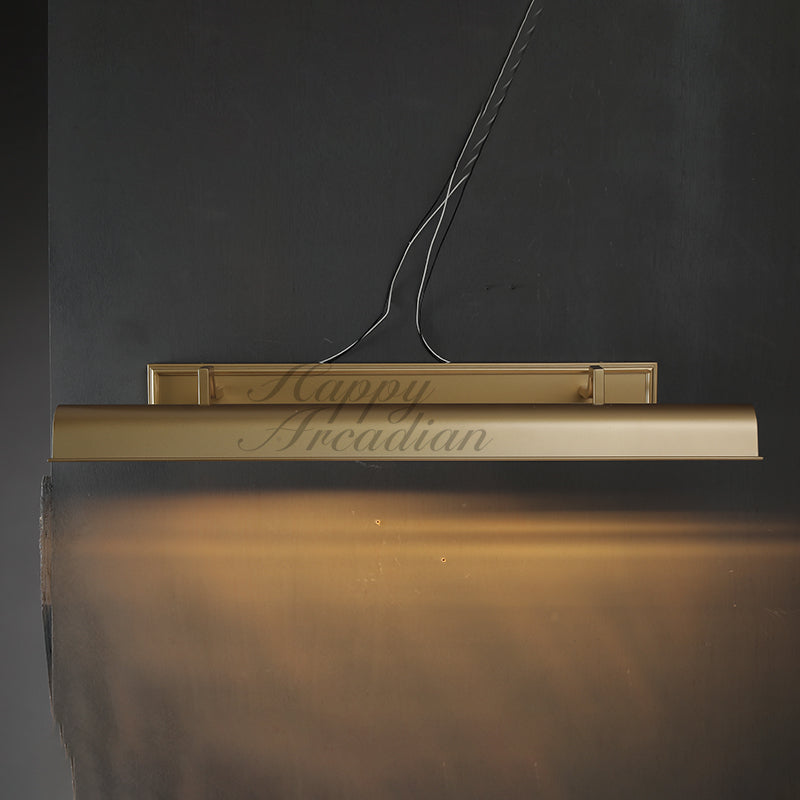 Ronan Metal Linear Outdoor Wall Sconce, Metal Industrial Wall Lamps