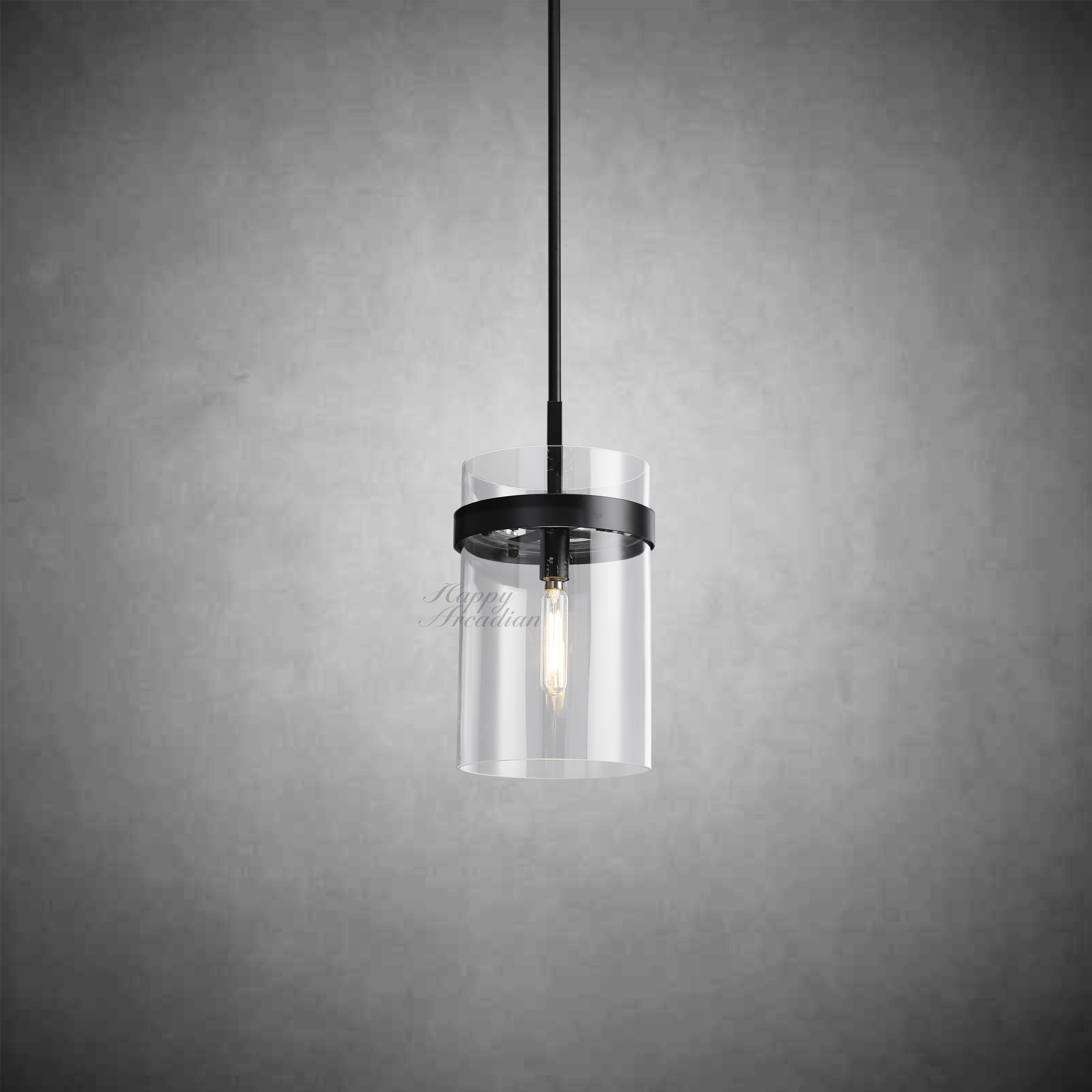 HA Rebecca Glass Pendant Lamp Fixture 12"/10"/8"