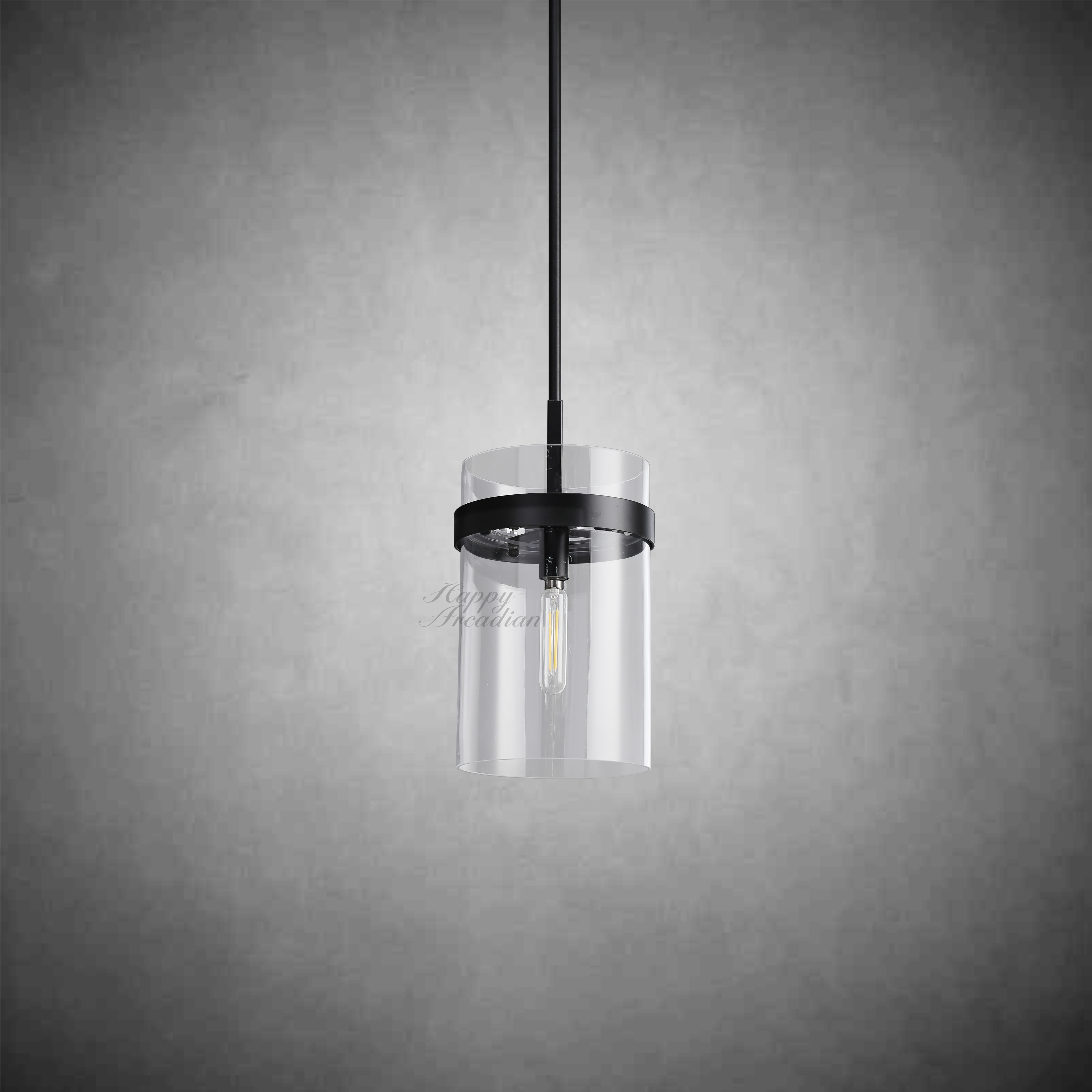 HA Rebecca Glass Pendant Lamp Fixture 12"/10"/8"