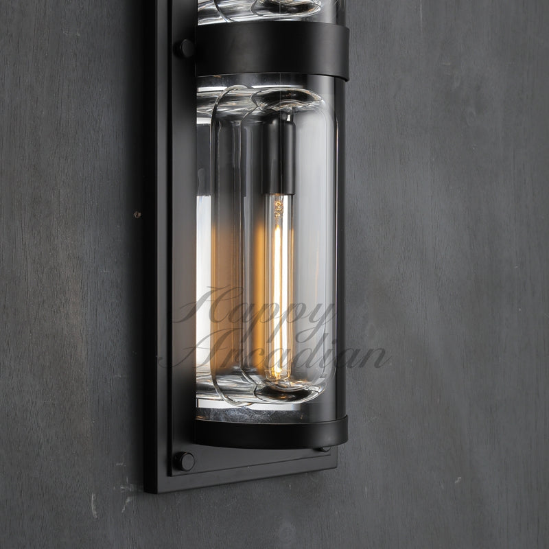 Elowen Glass Wall Sconce, Indoor Wall Lamp Fixture