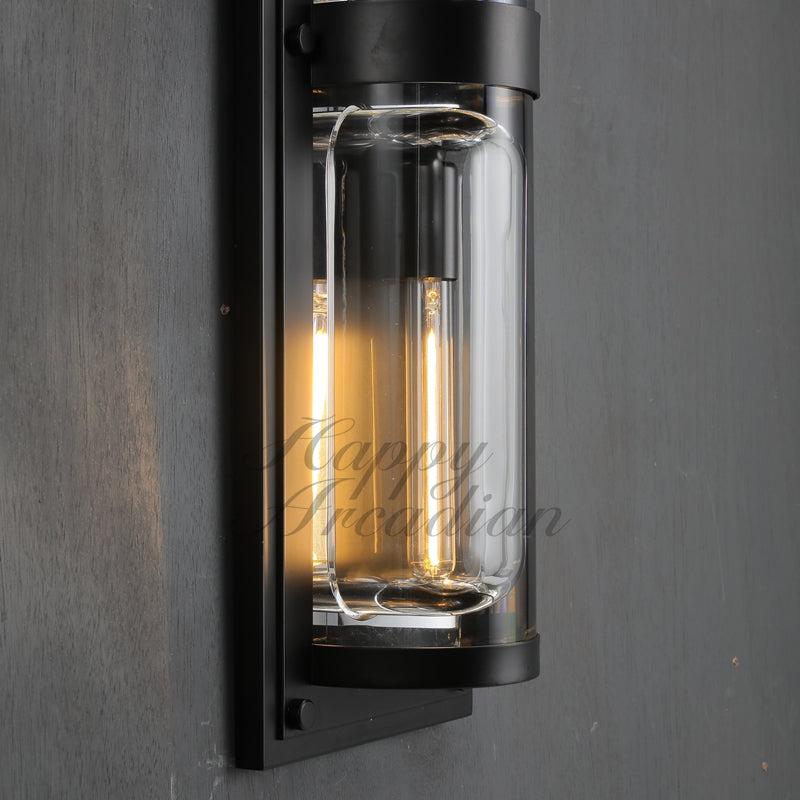 Elowen Glass Wall Sconce, Indoor Wall Lamp Fixture
