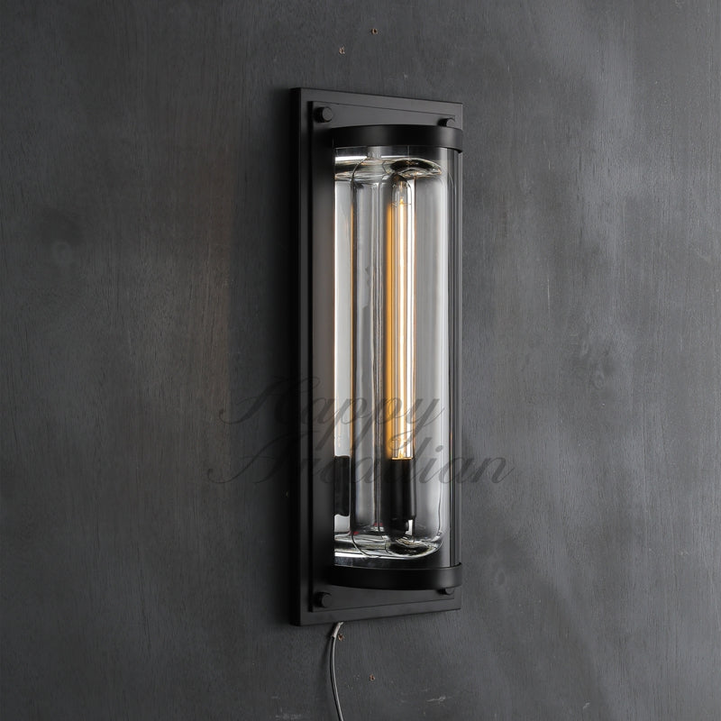 Elowen Glass Wall Sconce, Indoor Wall Lamp Fixture