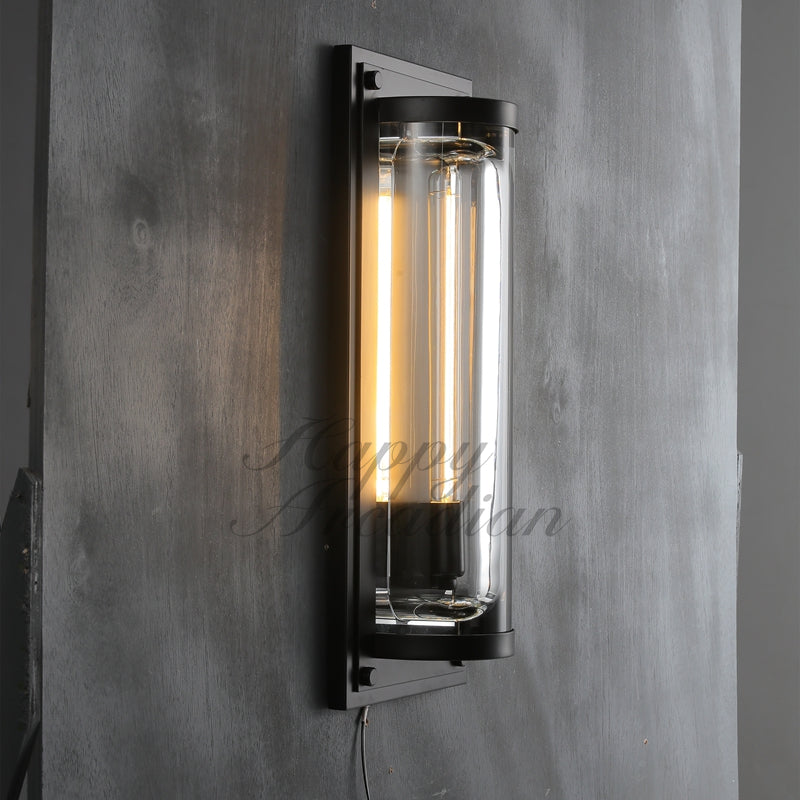 Elowen Glass Wall Sconce, Indoor Wall Lamp Fixture