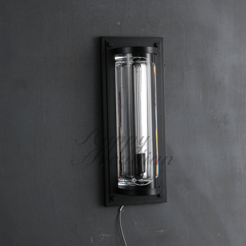 Elowen Glass Wall Sconce, Indoor Wall Lamp Fixture