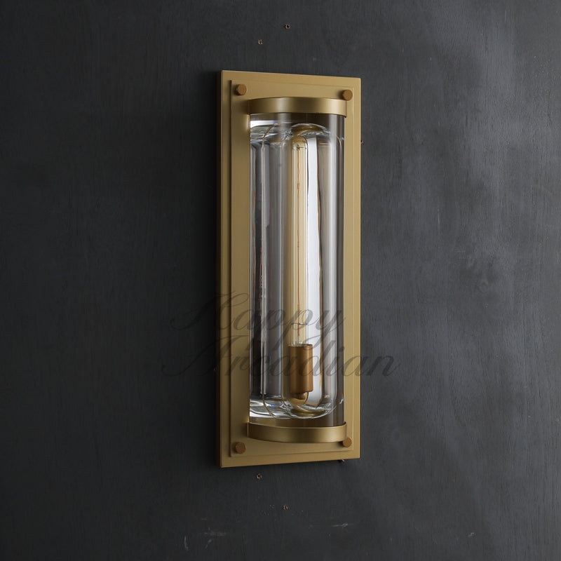 Elowen Glass Wall Sconce, Indoor Wall Lamp Fixture