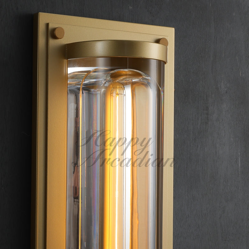 Elowen Glass Wall Sconce, Indoor Wall Lamp Fixture