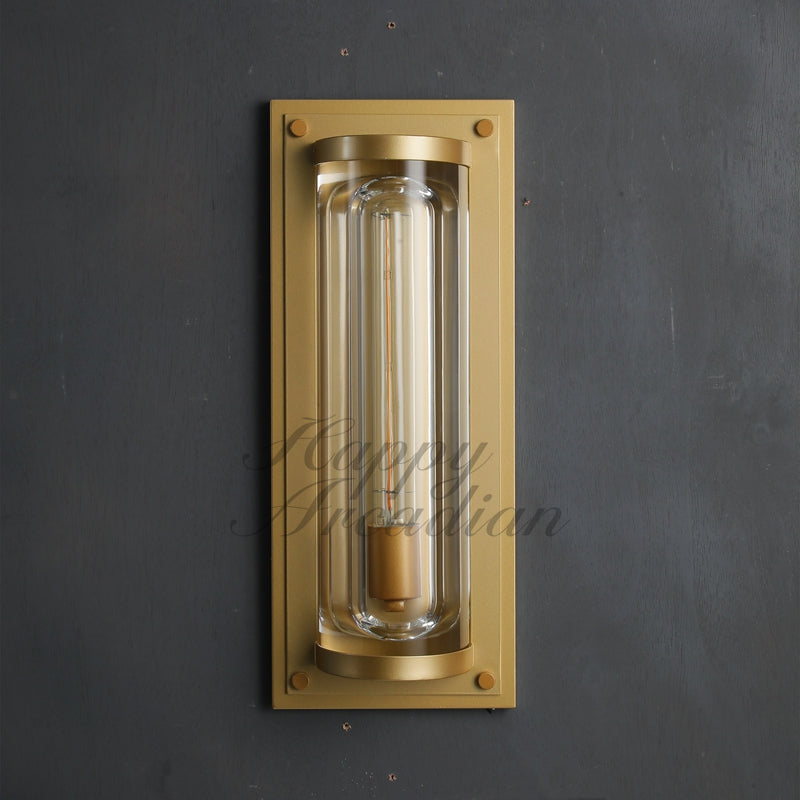 Elowen Glass Wall Sconce, Indoor Wall Lamp Fixture