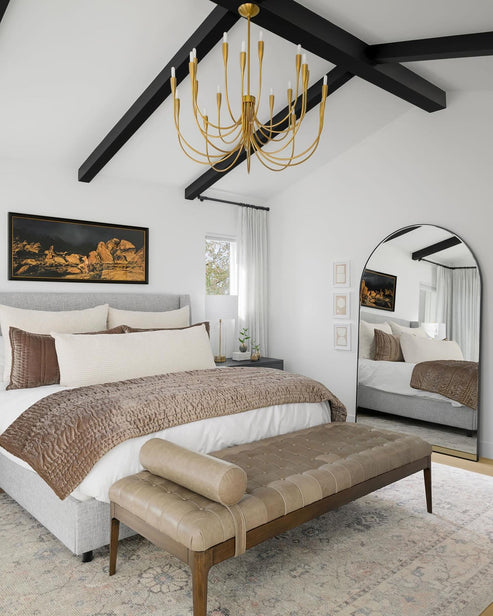 Liona Small Brass Chandelier Light