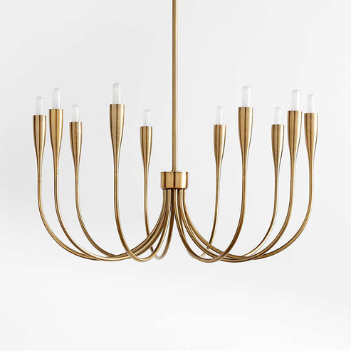 Liona Small Brass Chandelier Light