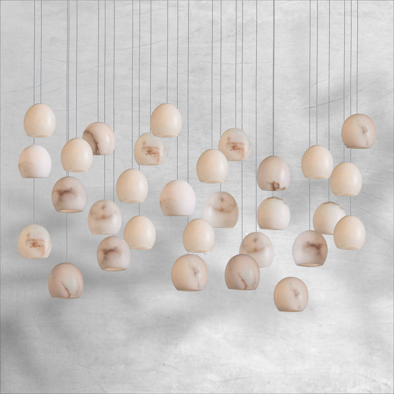 Maeva Rectangular Chandelier 15 LIGHT/ 30 LIGHT