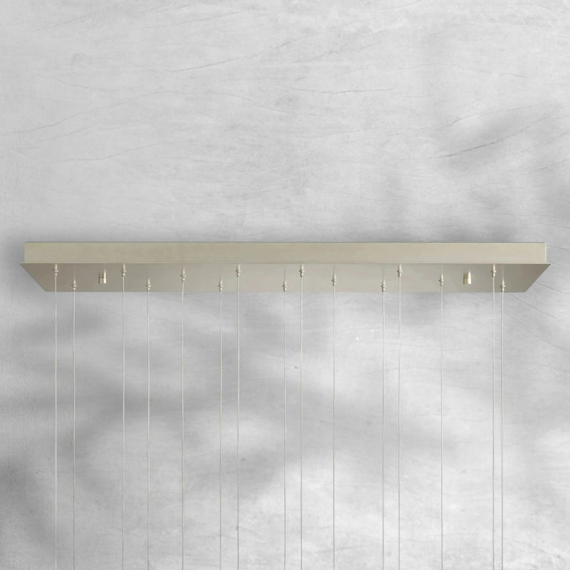 Maeva Rectangular Chandelier 15 LIGHT/ 30 LIGHT