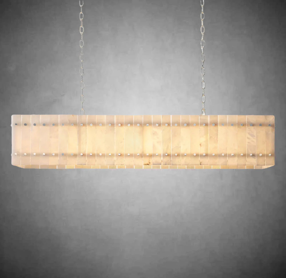 Marino Alabaster Linear Chandelier