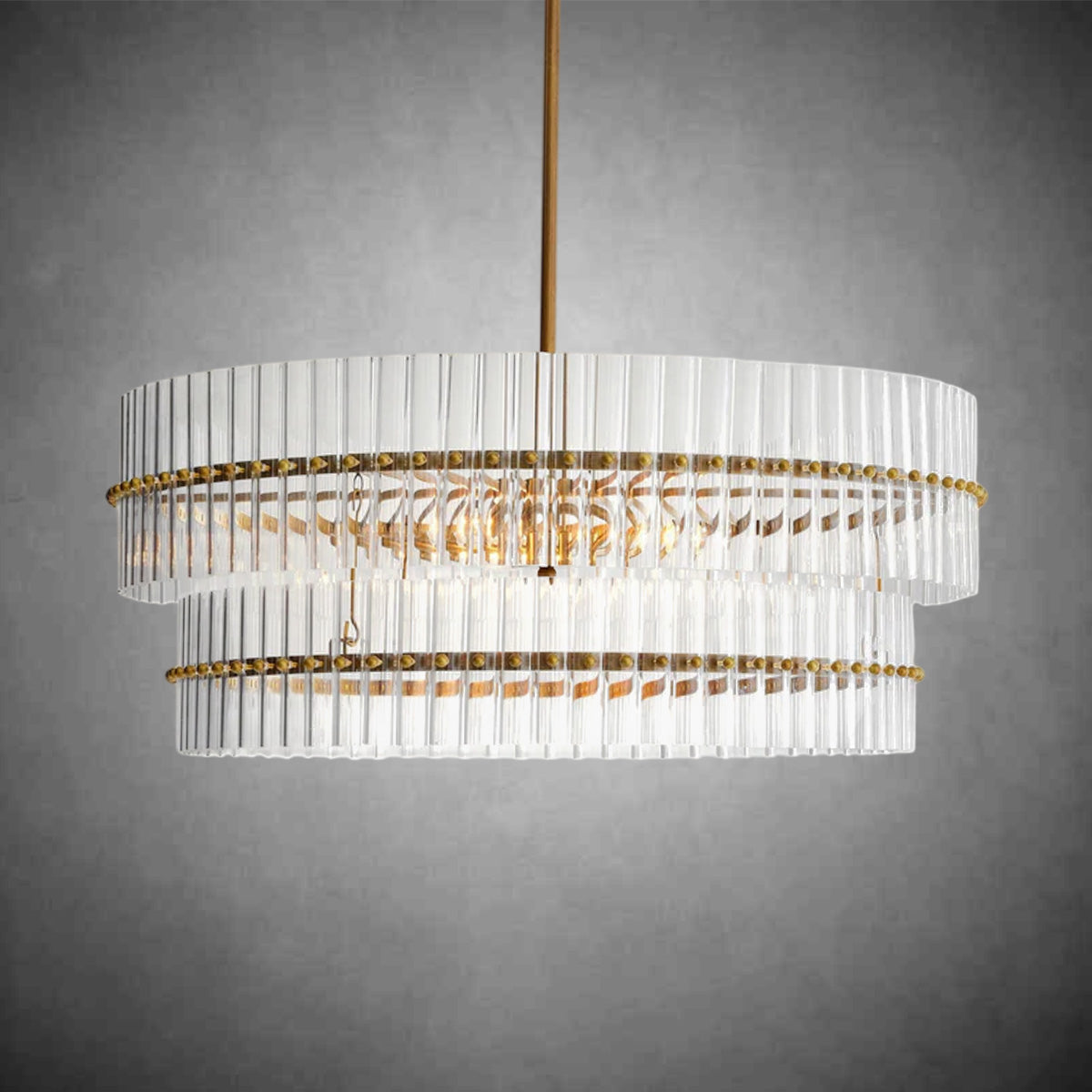 Molly Crystal Round Chandlier