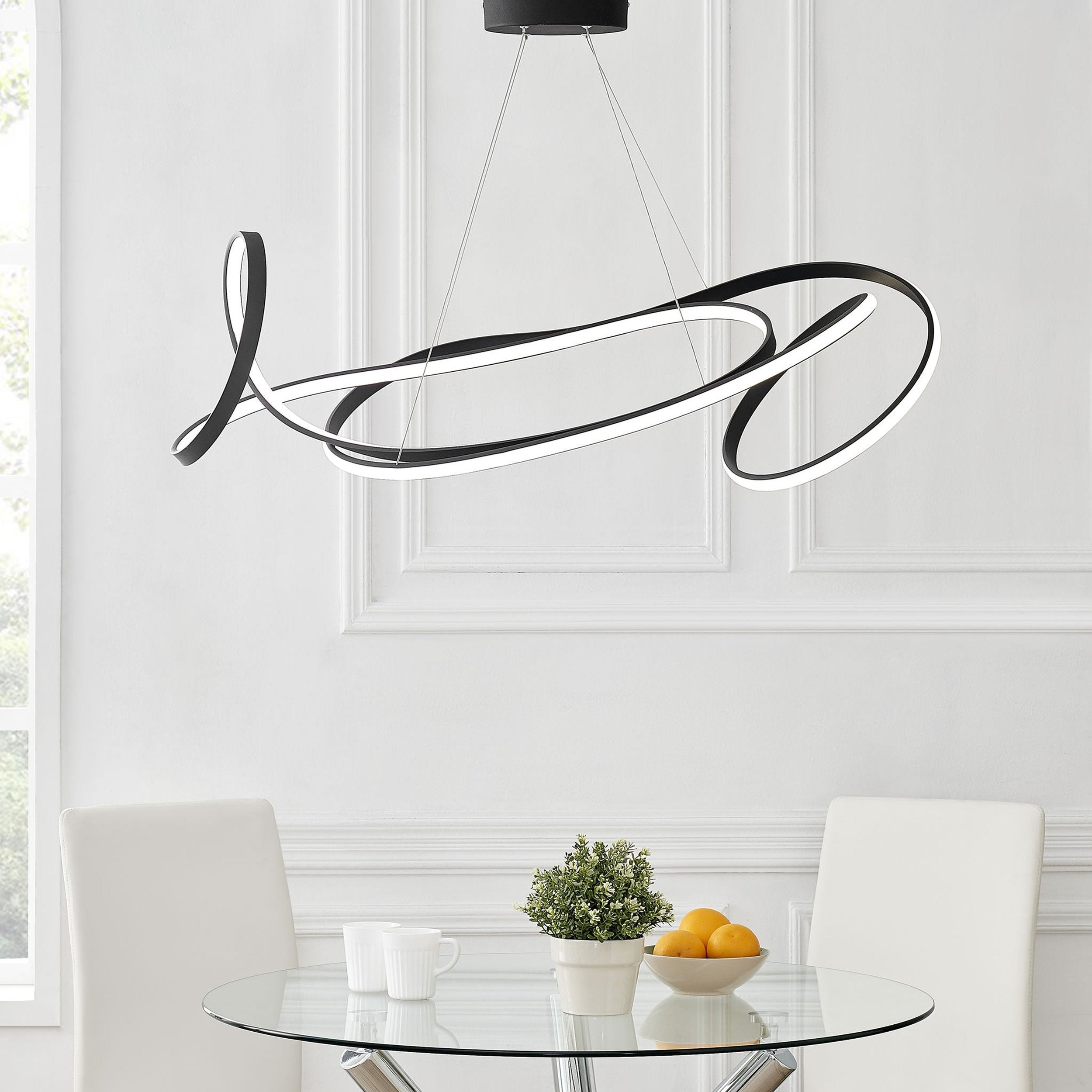 Moscow LED Chandelier Black
