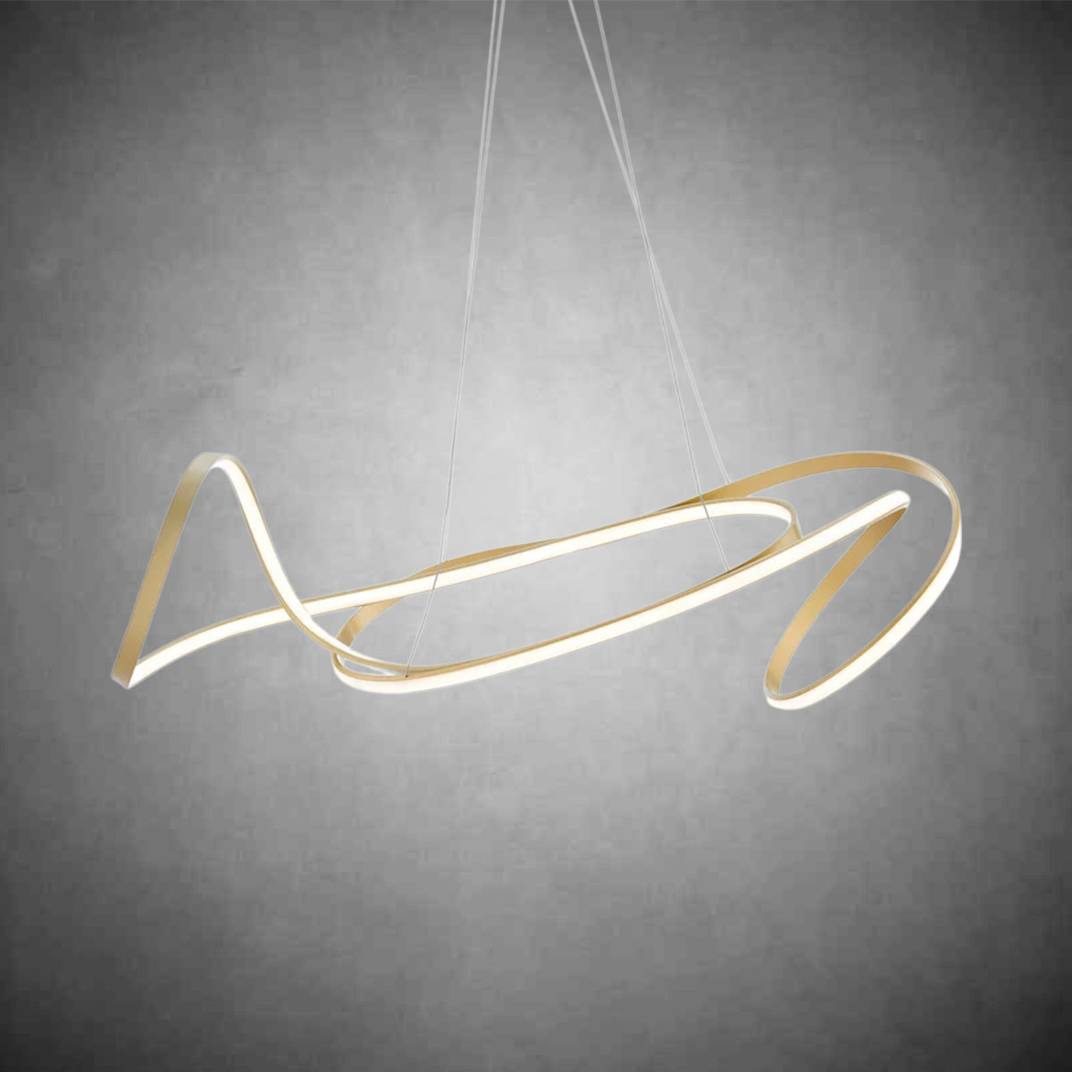 Moscow LED Chandelier Gold