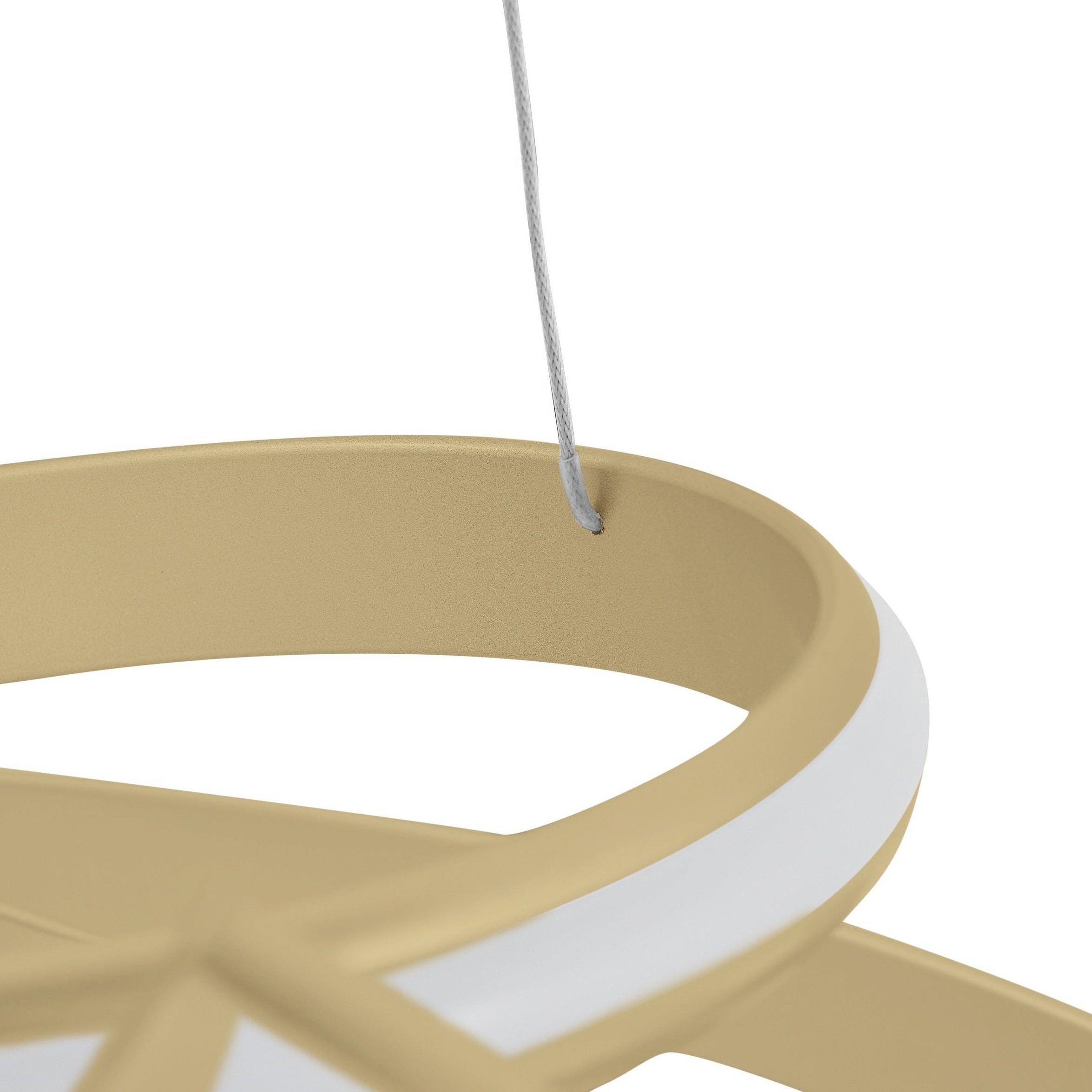 Oslo LED Adjustable Chandelier Gold