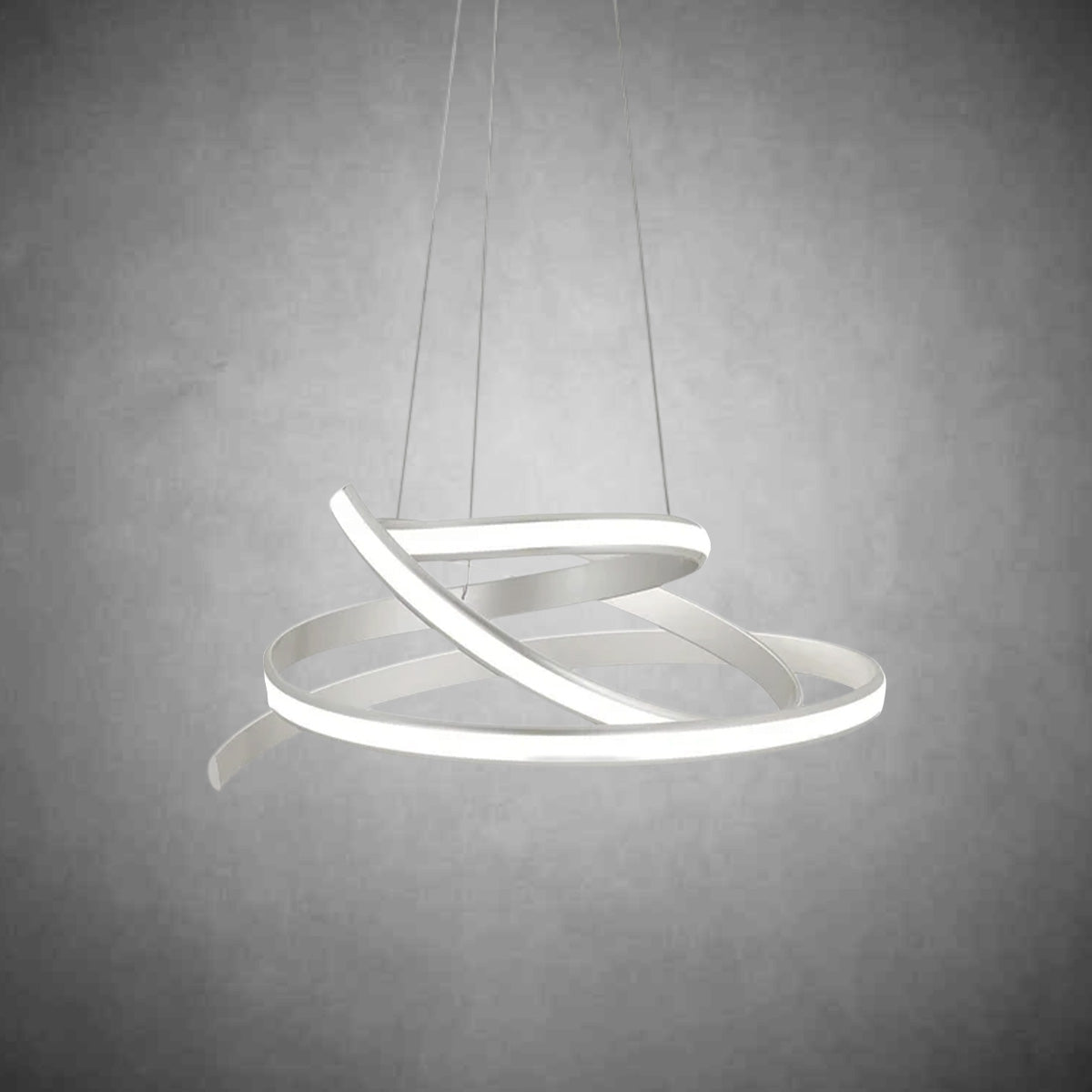 Oslo LED Adjustable Chandelier Silver