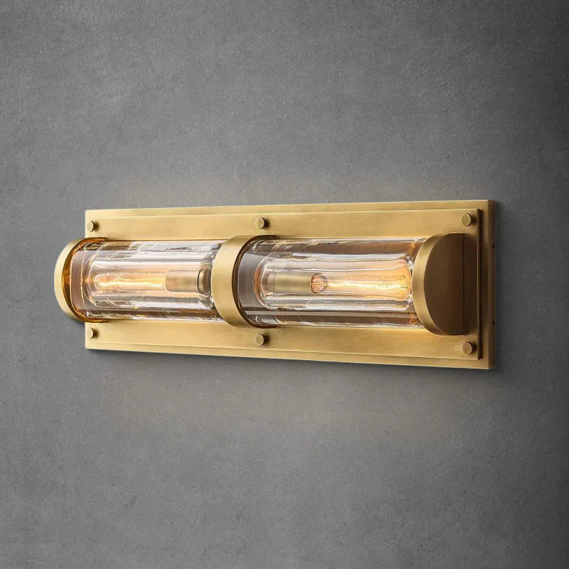 Saviler Modern Glass Grand Round Wall Sconce 28''