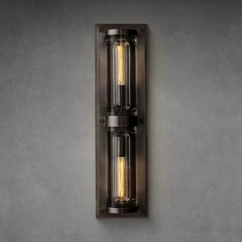 Saviler Modern Glass Grand Round Wall Sconce 28''