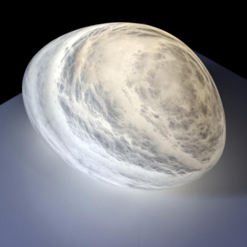 Galet Uno Alabaster Table Lamp
