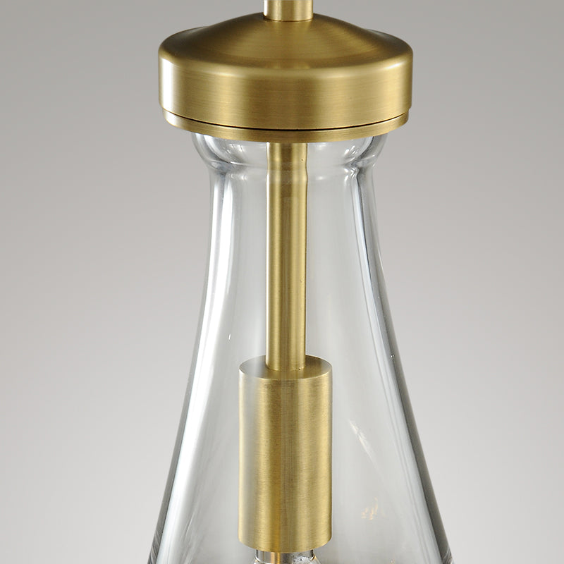 Raindrops Rectangular Chandelier 22" Cord