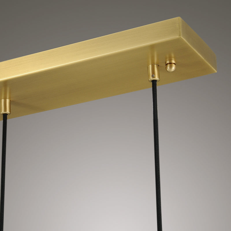 Raindrops Rectangular Chandelier 22" Cord