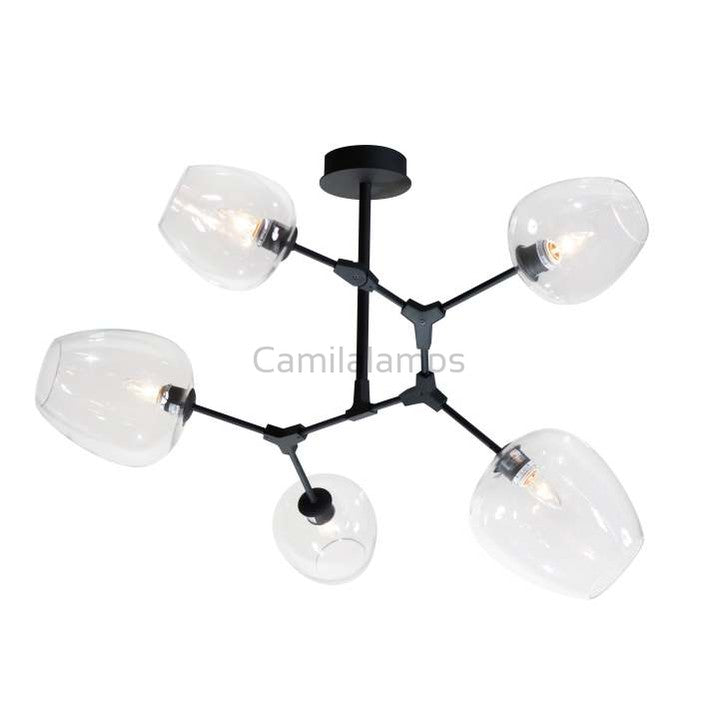 Covington Drop Globe Branching Bubble Chandelier 30''