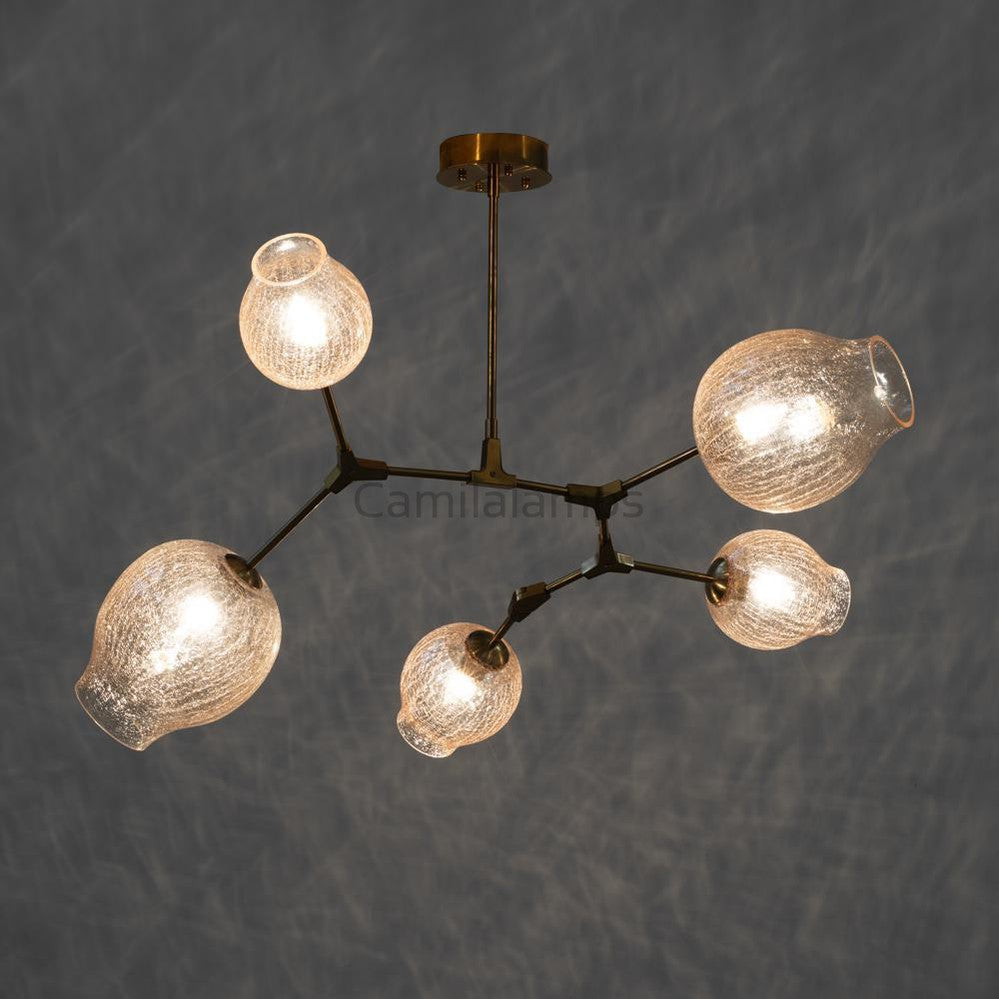 Covington Drop Globe Branching Bubble Chandelier 30''