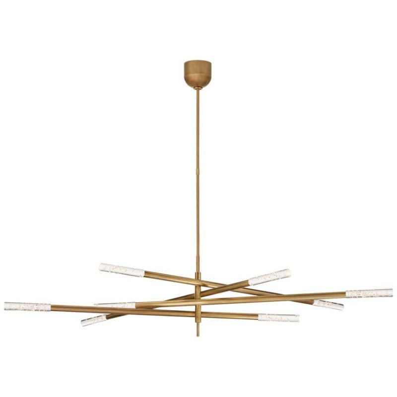 Roussee Grande Eight Light Articulating Chandelier