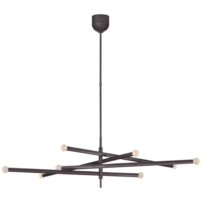 Roussee Grande Eight Light Articulating Chandelier