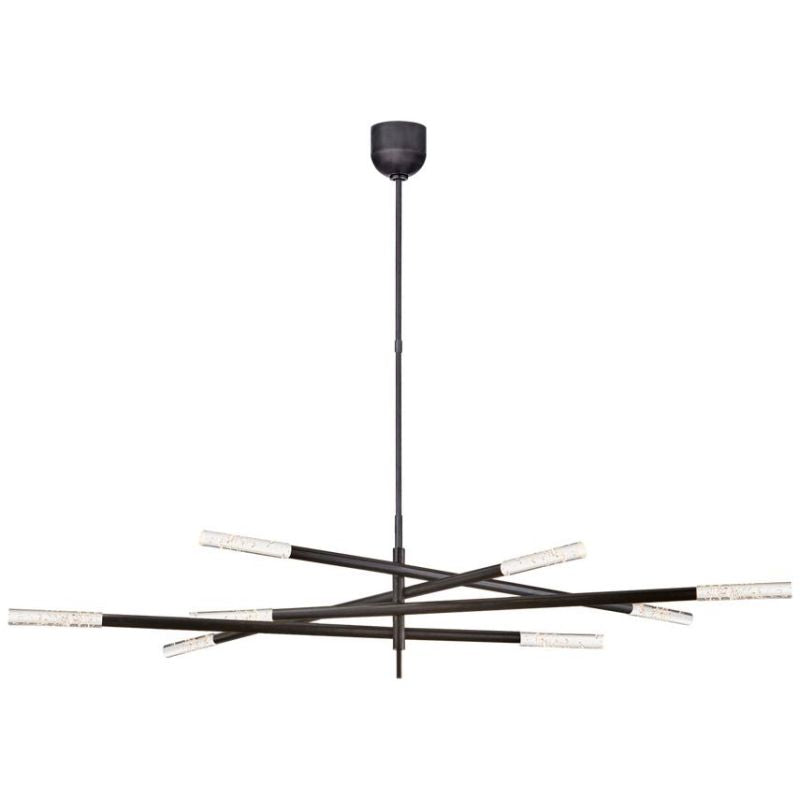 Roussee Grande Eight Light Articulating Chandelier