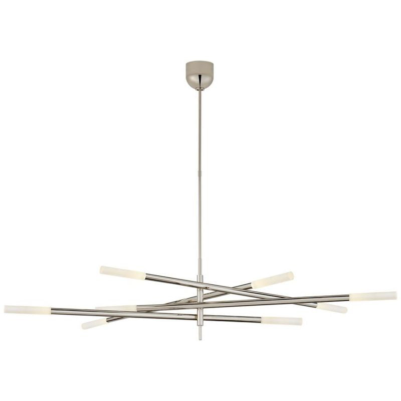 Roussee Grande Eight Light Articulating Chandelier
