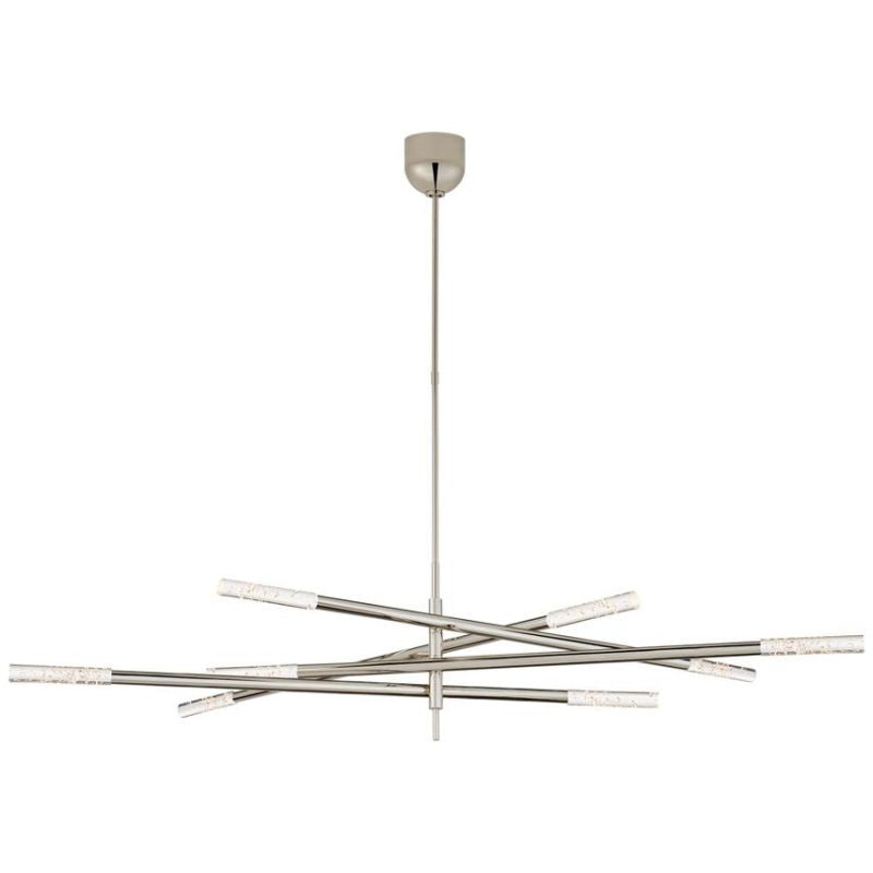 Roussee Grande Eight Light Articulating Chandelier