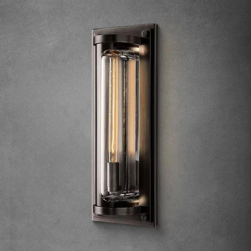 Saviler Modern Glass Grand Round Wall Sconce 20''