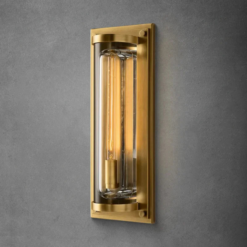 Saviler Modern Glass Grand Round Wall Sconce 20''
