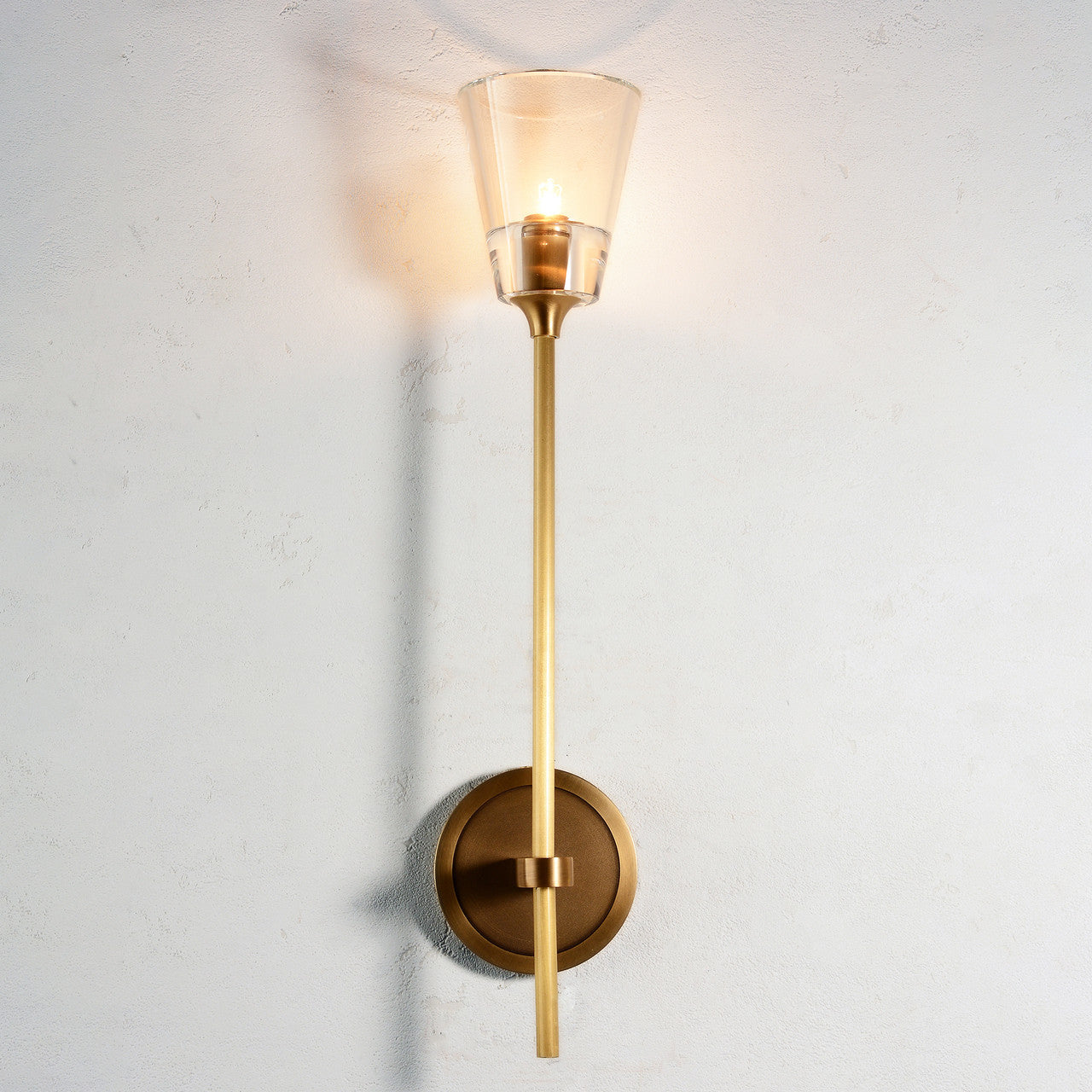 Scepter Long Sconce Bronze