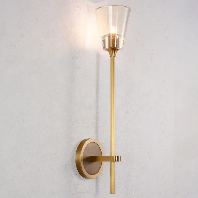 Scepter Long Sconce Bronze