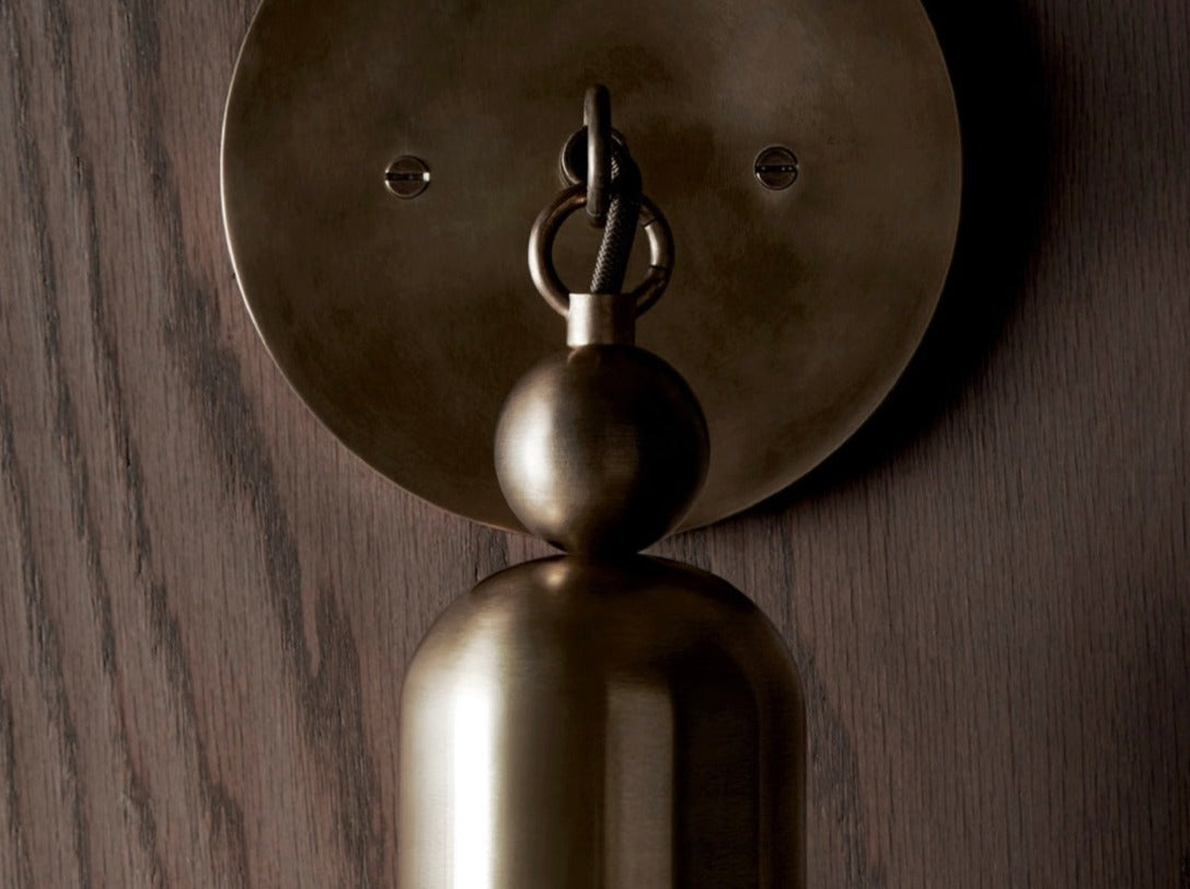 Apparatus Studio Tassel 1 Wall Sconce Brass Finish