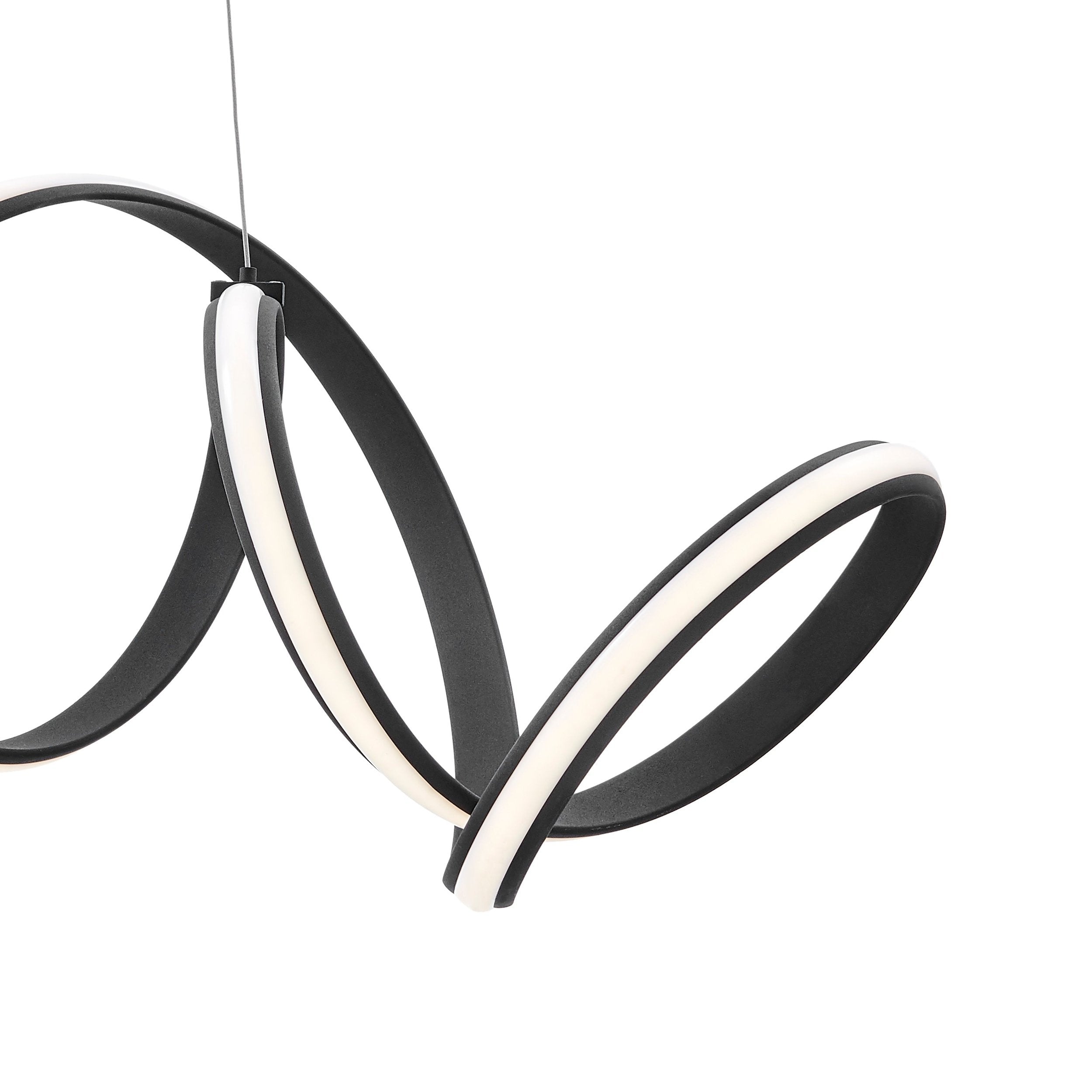 Seville LED Chandelier Black