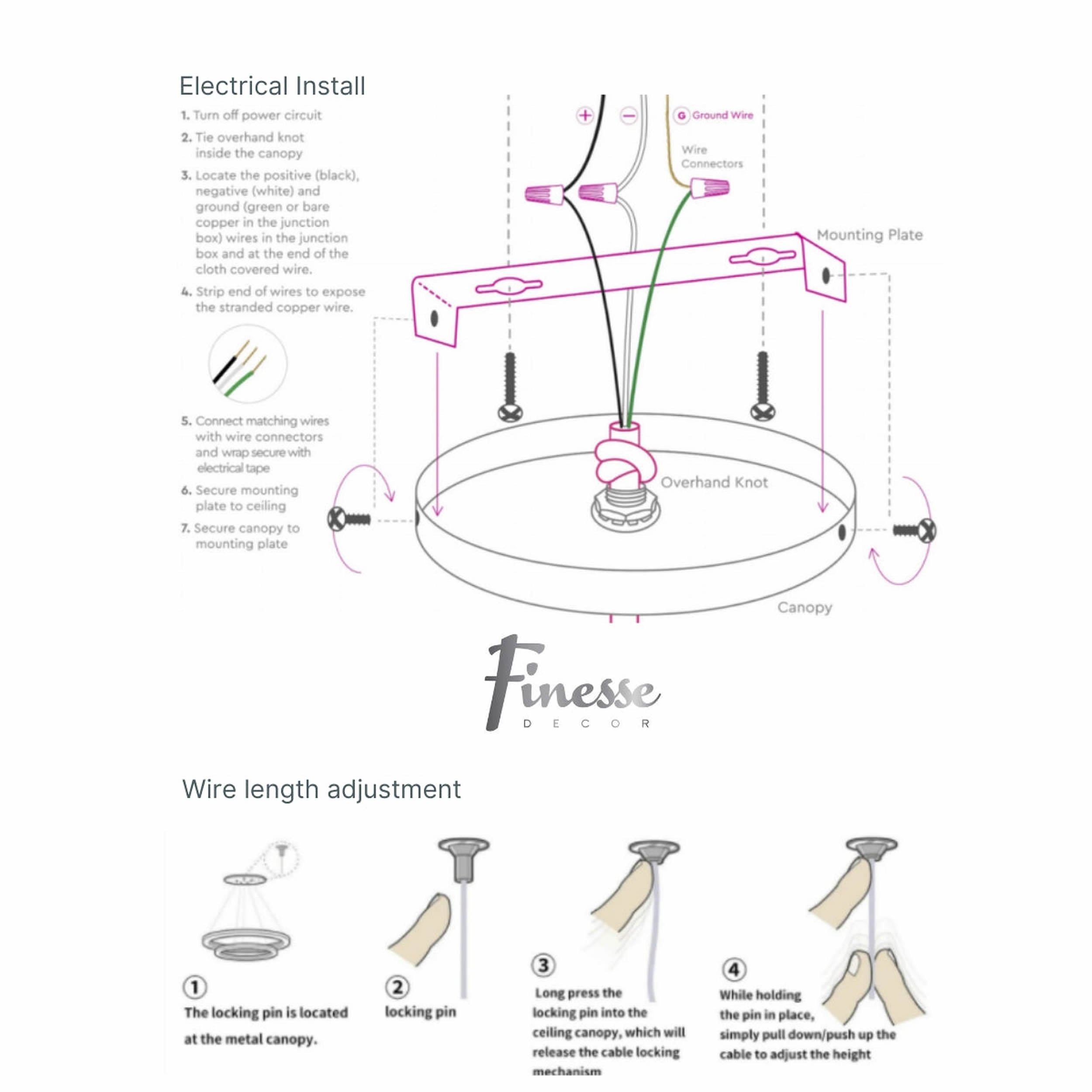 Seville LED Chandelier Gold